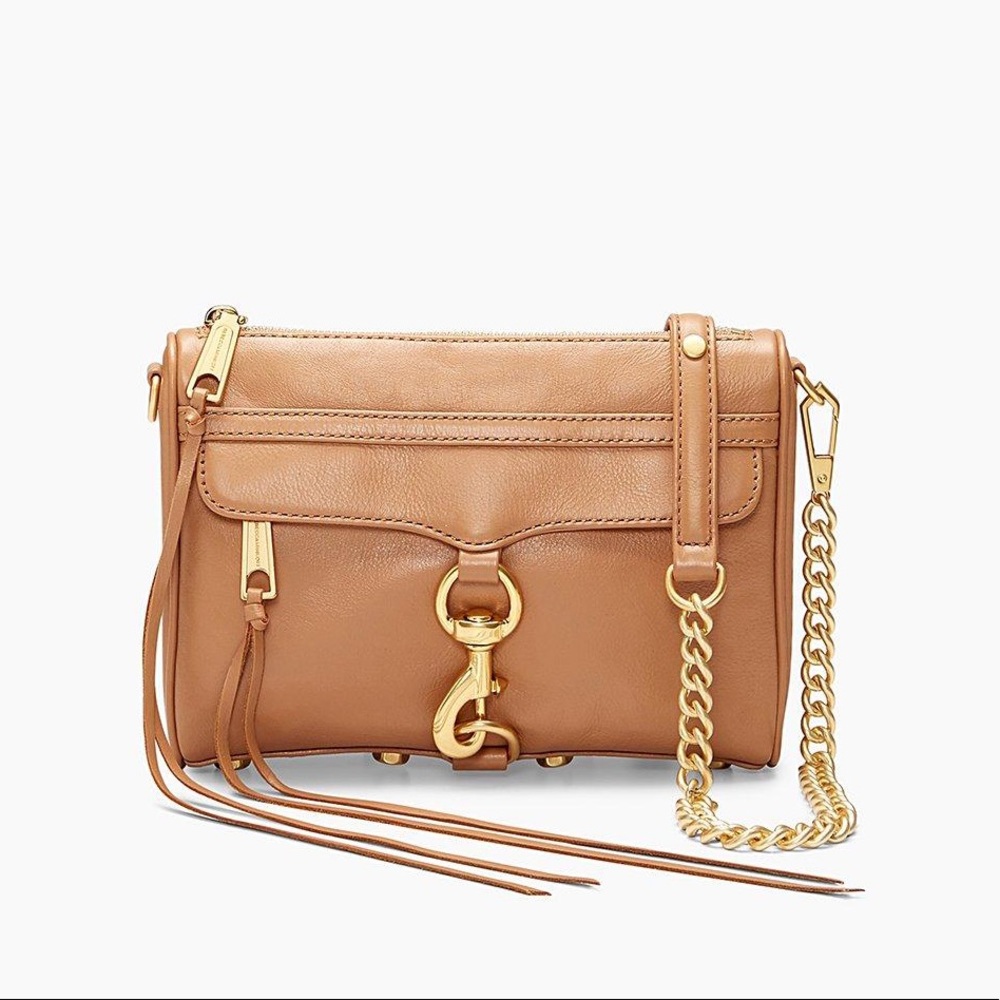 Rebecca Minkoff Beige Mini M.A.C. Bag